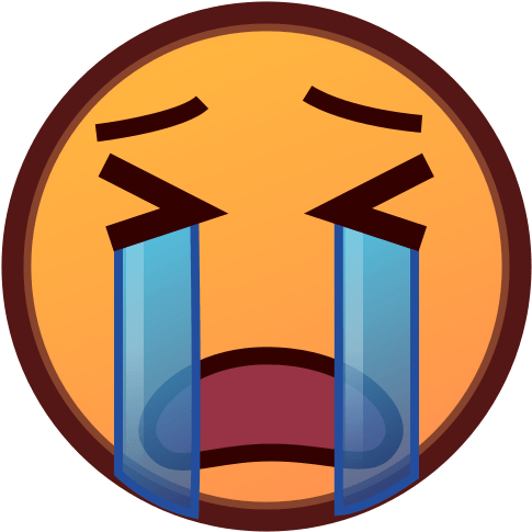 Loudly Crying Face Emoji - Emoji New Loudly Crying (512x512)