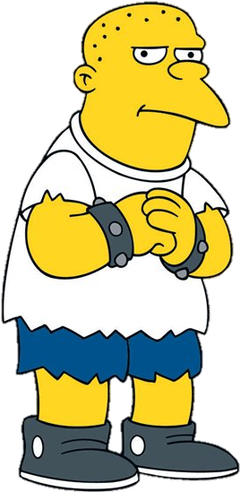 The Simpsons Kearney - Bullies From The Simpsons (275x550)