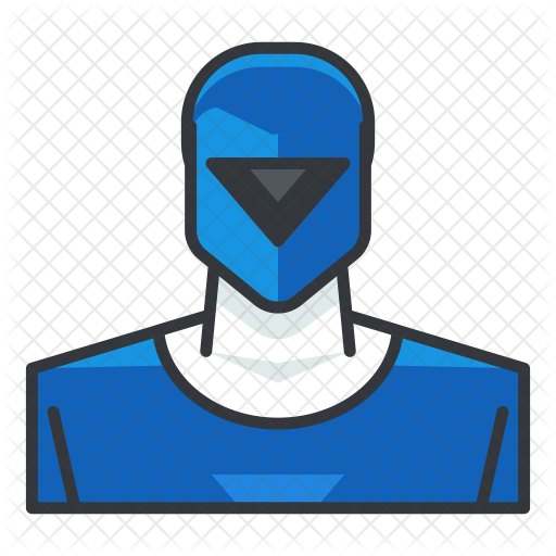 Blue Power Ranger Icon - Meaning (512x512)