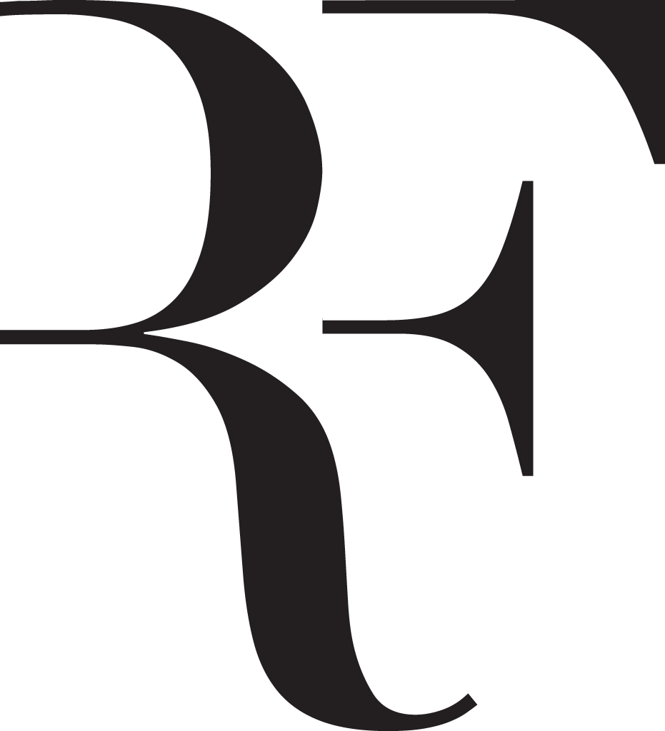 Roger Federer Logo - Roger Federer Logo Png (931x1024)
