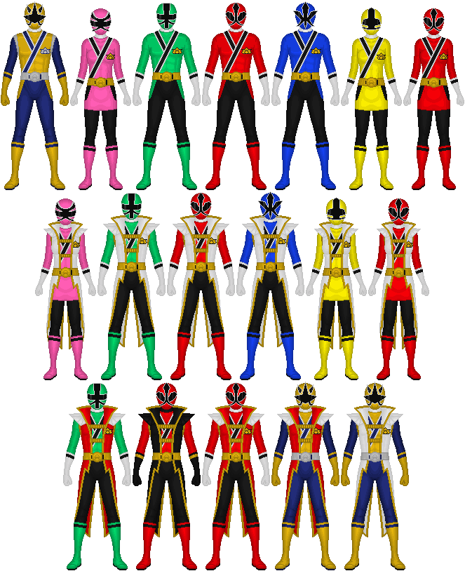 Samurai Sentai Shinkenger By Taiko554 - Ressha Sentai Toqger (663x814)