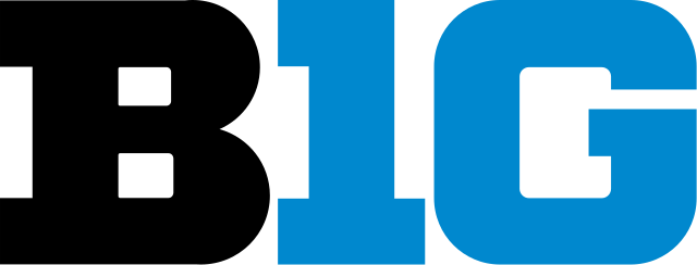 320 × 122 Pixels - Big Ten Conference Logo (640x244)