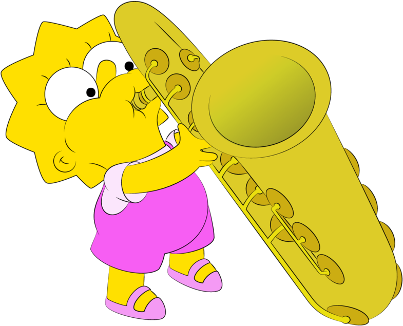 Lisa's Sax By Williamfreeman - Lisa Simpson Sax Png (1024x768)