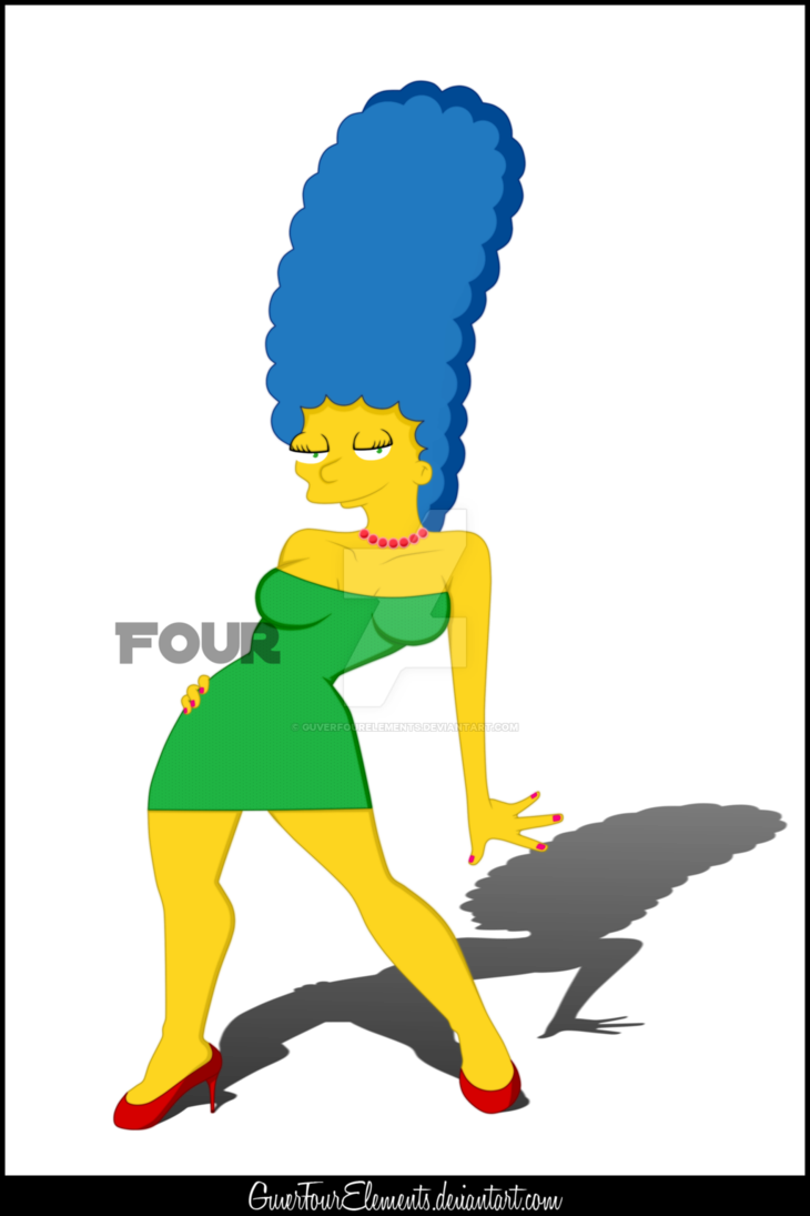 Marge Simpson By Guverfourelements - Deviantart Marge Simpson (730x1095)