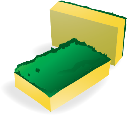 Domestic And Commercial Cleaning - Cleaning Sponge Icon (512x512)