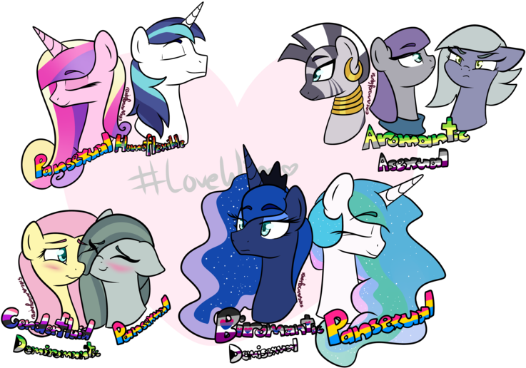 Rarityforever, Asexual, Biromantic, Blushing, Demiromantic, - Mlp Asexual (750x600)