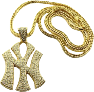 Gold Rope Chain Png 15 Cuban Gold Chain Psd Images - Locket (400x395)