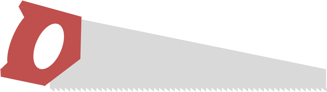 Hand Saw Clipart - Draw A Hand Saw (1042x294)