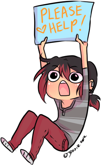 So If Anyone Is Out There Willing To Help Me Or Just - Assistance Gif (480x640)