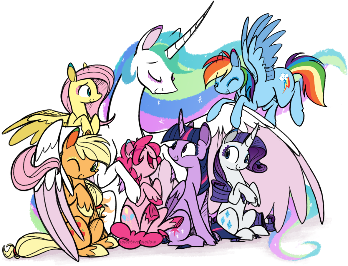 My Little Pony,мой Маленький Пони,фэндомы,princess - My Little Pony: Friendship Is Magic (1218x990)