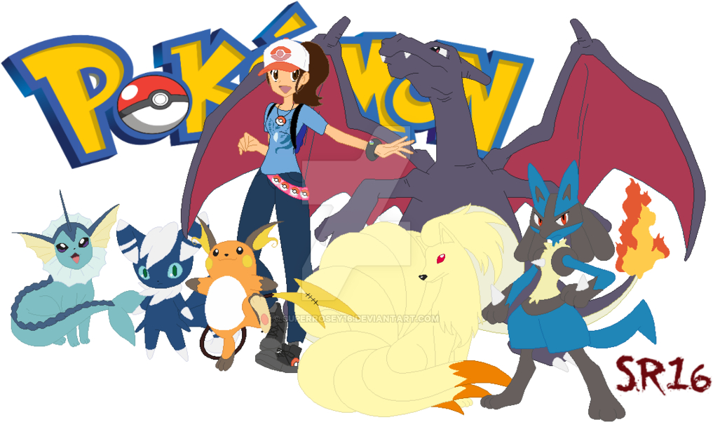 Rachell's Team By Superrosey16 - Pokemon Name That Starts With H (1024x617)