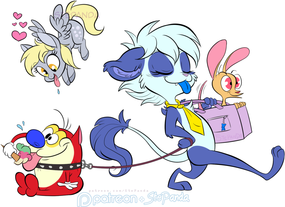 Stepandy Is Taking A Walk By Stepandy - Cartoon (1024x757)