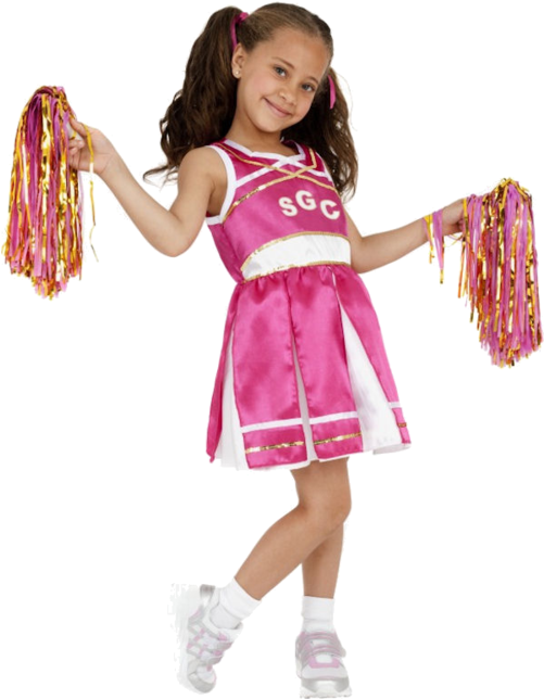 Cheerleader Maskeraddräkt Barn - Cheerleader Costume (500x793)