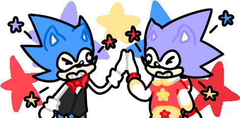 Kingchamps 2 0 Some Super Star Icons By Kingchamps - Cartoon (500x250)