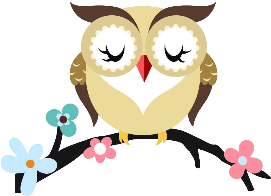 Owl Cartoon Branch Royalty-free - Free Animal Watercolor Png (1000x1000)
