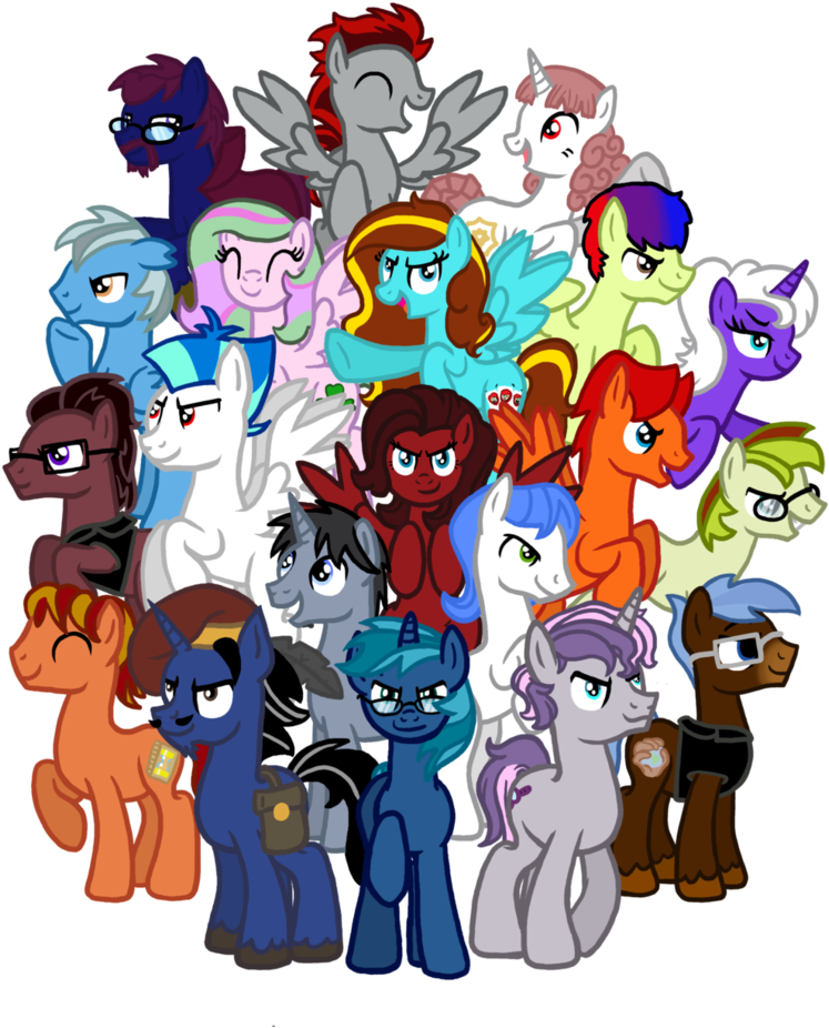 The League Of Analysis Bronies By Inkrose98 - Brony Community (774x1033)