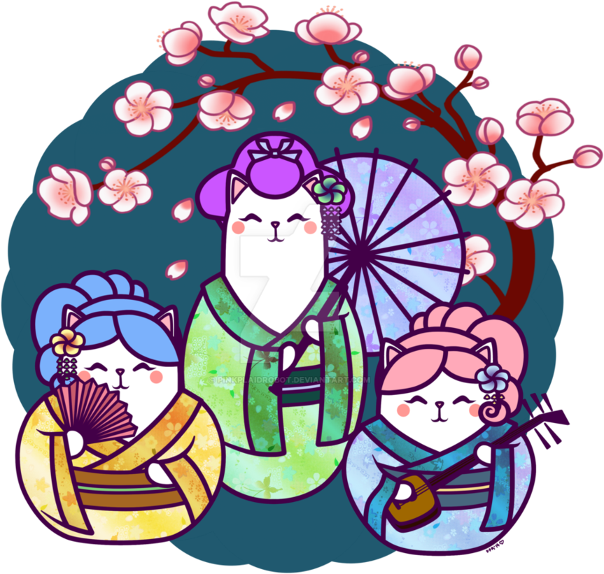 Drawing Geisha Cartoon Clip Art - Drawing (934x855)