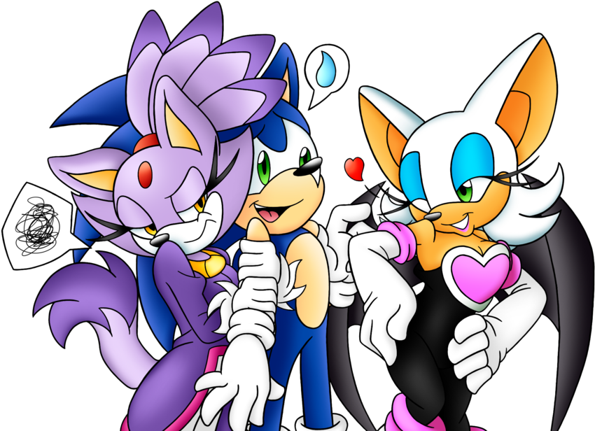 Sonic The Hedgehog - Sonic The Hedgehog Love (900x637)