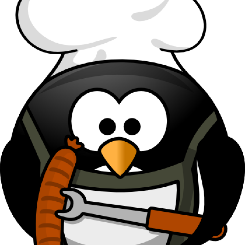 Bbq Clipart Thanksgiving Clipart - Penguin Bbq (1024x1024)