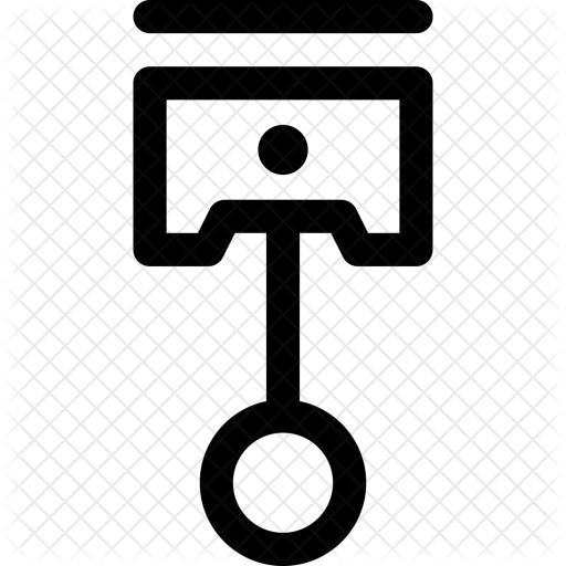 Piston Icon - Reciprocating Engine (512x512)