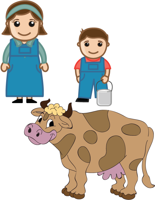 I Can Follow Jesus Christ By Serving Others - Cattle (612x792)