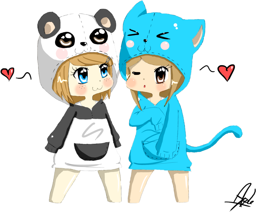 Cute Chibis By Applelove-chan - Chibi (900x748)