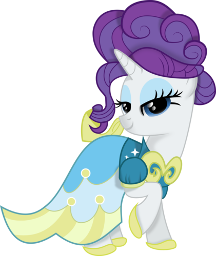 My Little Pony Friendship Is Magic Rarity Coloring - My Little Pony Rarity En Canterlot (5053x6000)
