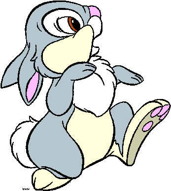 Rabbit Clipart Clipart Cliparts For You - Clipart Bunnies (372x395)