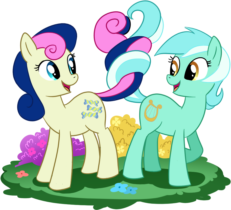 My Little Pony Friendship Is Magic Do You Support Any - Lyra And Bon Bon (1000x1000)