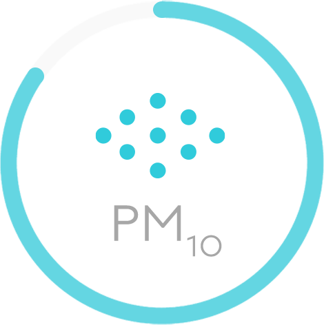 Monitor Particles As Small As 1 Micron - Pm 2 5 Sensor Icon Png (470x472)