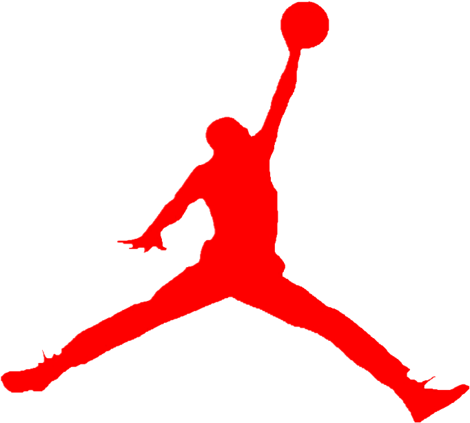 Air Jordan Logo Transparent Clipart - Air Jordan (727x1023)