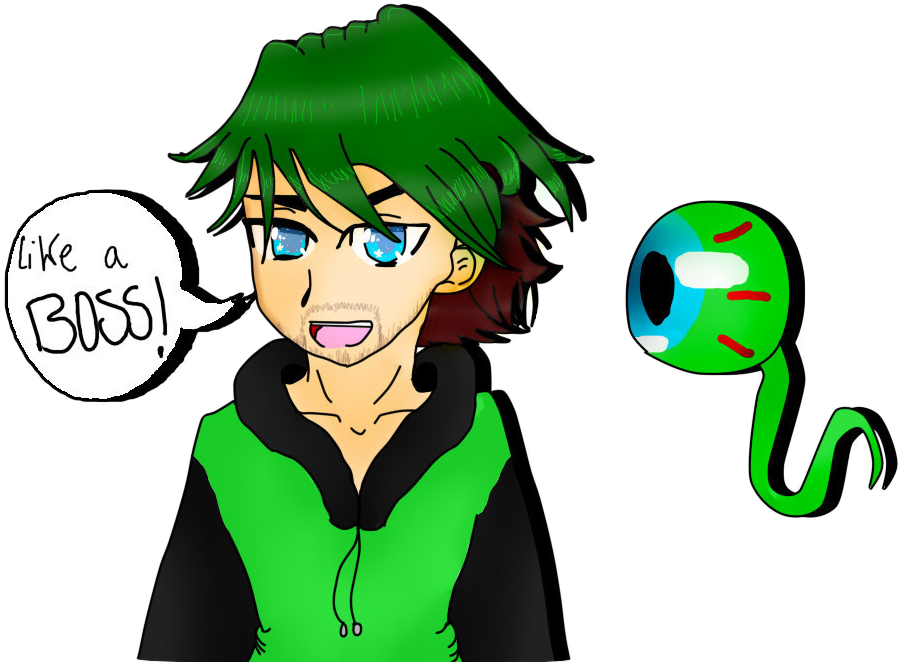 Like A Boss [jacksepticeye] By Lenorachan - Cartoon (986x691)