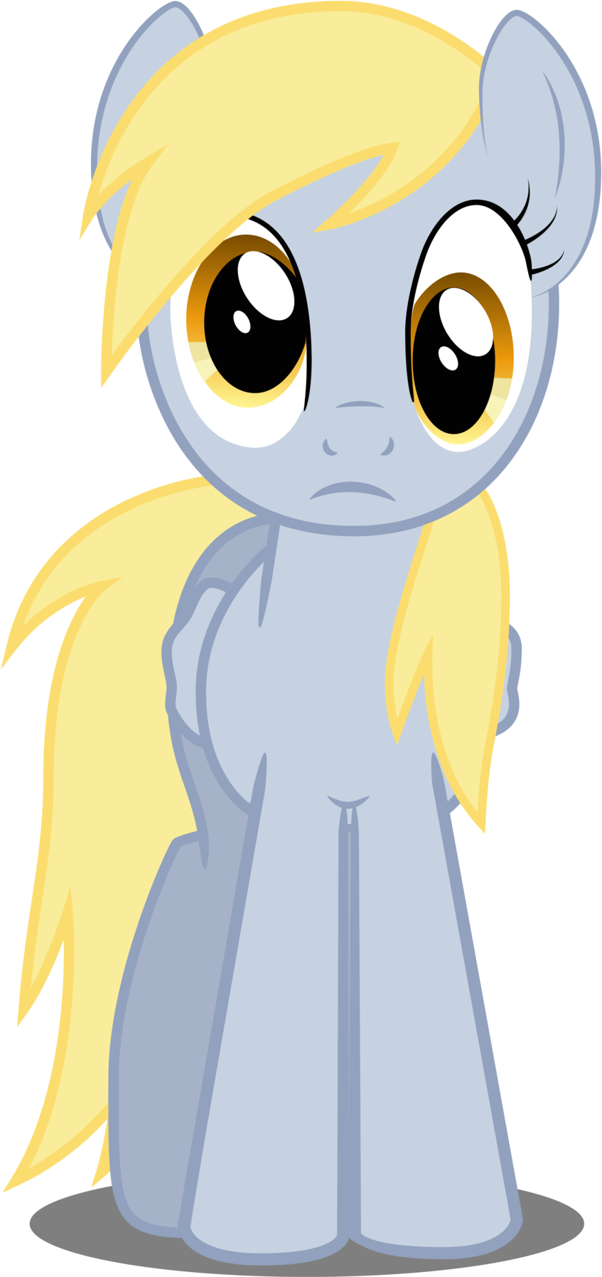 I Assure You, This Has Never Happened - Derpy Hooves Normal Eyes (900x1795)