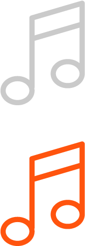 Concerts - Rounded Music Note Png (256x512)