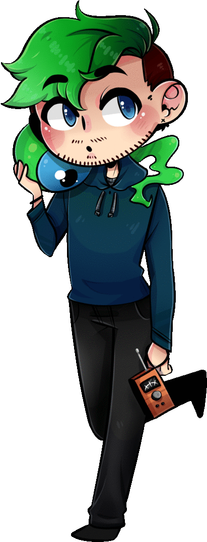 Jacksepticeye By Darkmagic-sweetheart - Cartoon (865x1211)