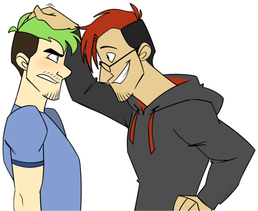 Pet The Jack By Cartoonjunkie - Cartoonjunkie Mark And Jack (987x810)