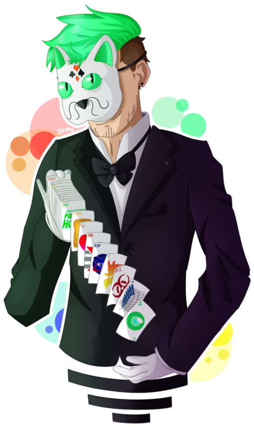 Jacksepticeye By 30framesxsecond - Evil Jacksepticeye Art Png (894x894)