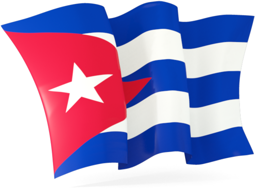 Cuba Flag Waving Png (640x480)