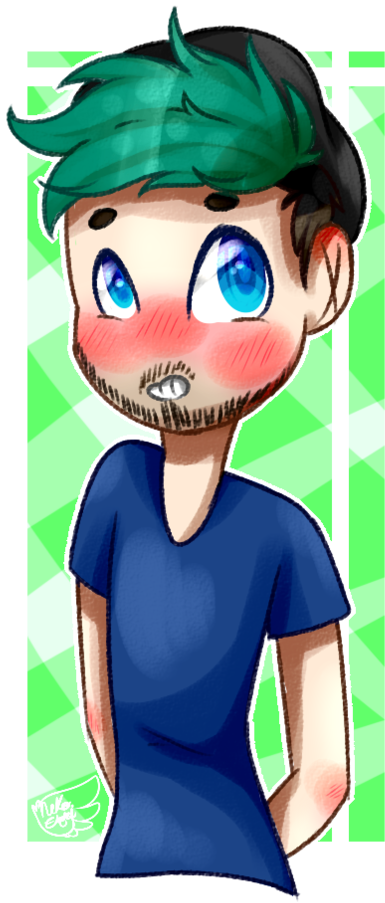 Jacksepticeye By Neko-ereri - Cute Jacksepticeye Neko Fanart (600x1004)
