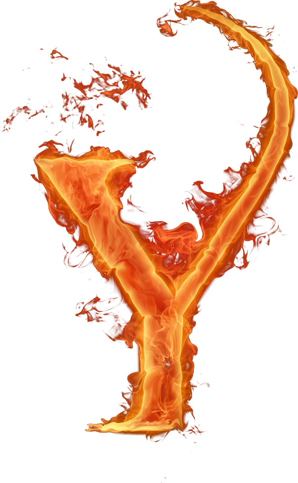 Letras Em Png Efeito Fogo - Letras De Fuego .png (986x1600)