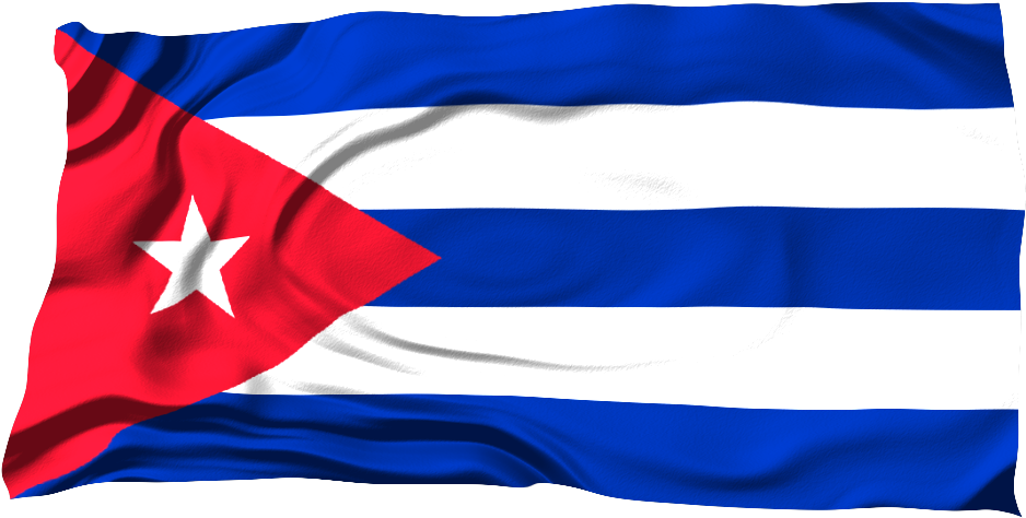 Flags Of The World - Cuba Flag Png (1024x511)