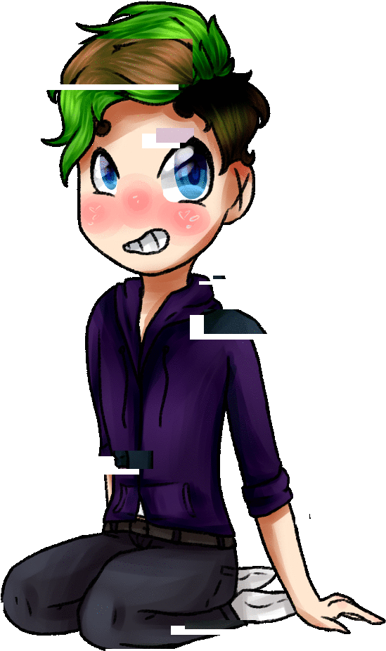 Jacksepticeye By Neko-ereri - Jacksepticeye Fan Art Gif (1000x1195)