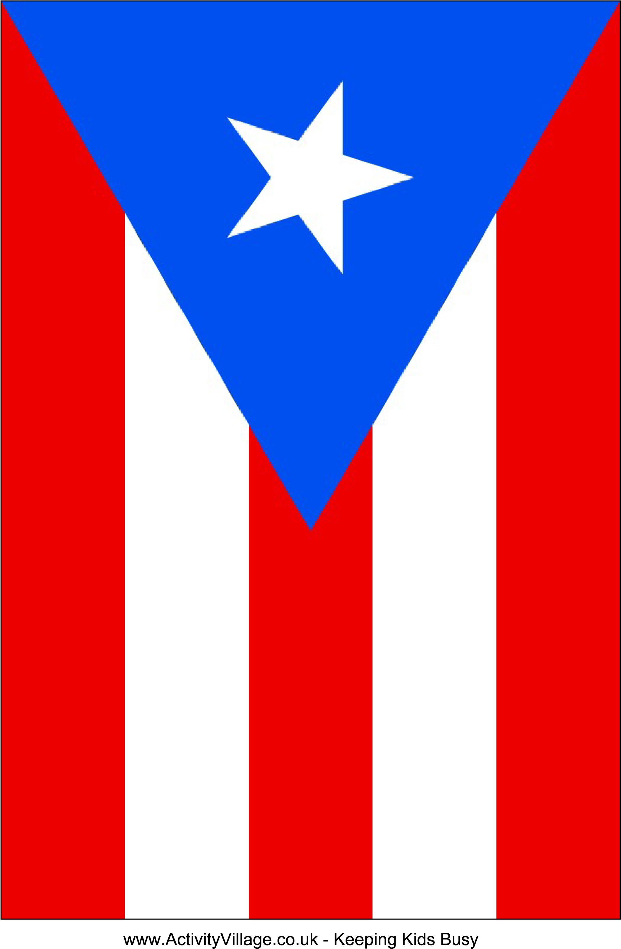 Download This Free Printable Puerto Rico Template A4 - Download This Free Printable Puerto Rico Template A4 (2480x3508)