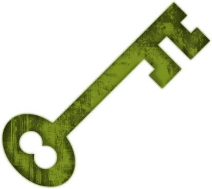 Skeleton Key Clip Art Clipart - Key And Lock Svg (640x480)
