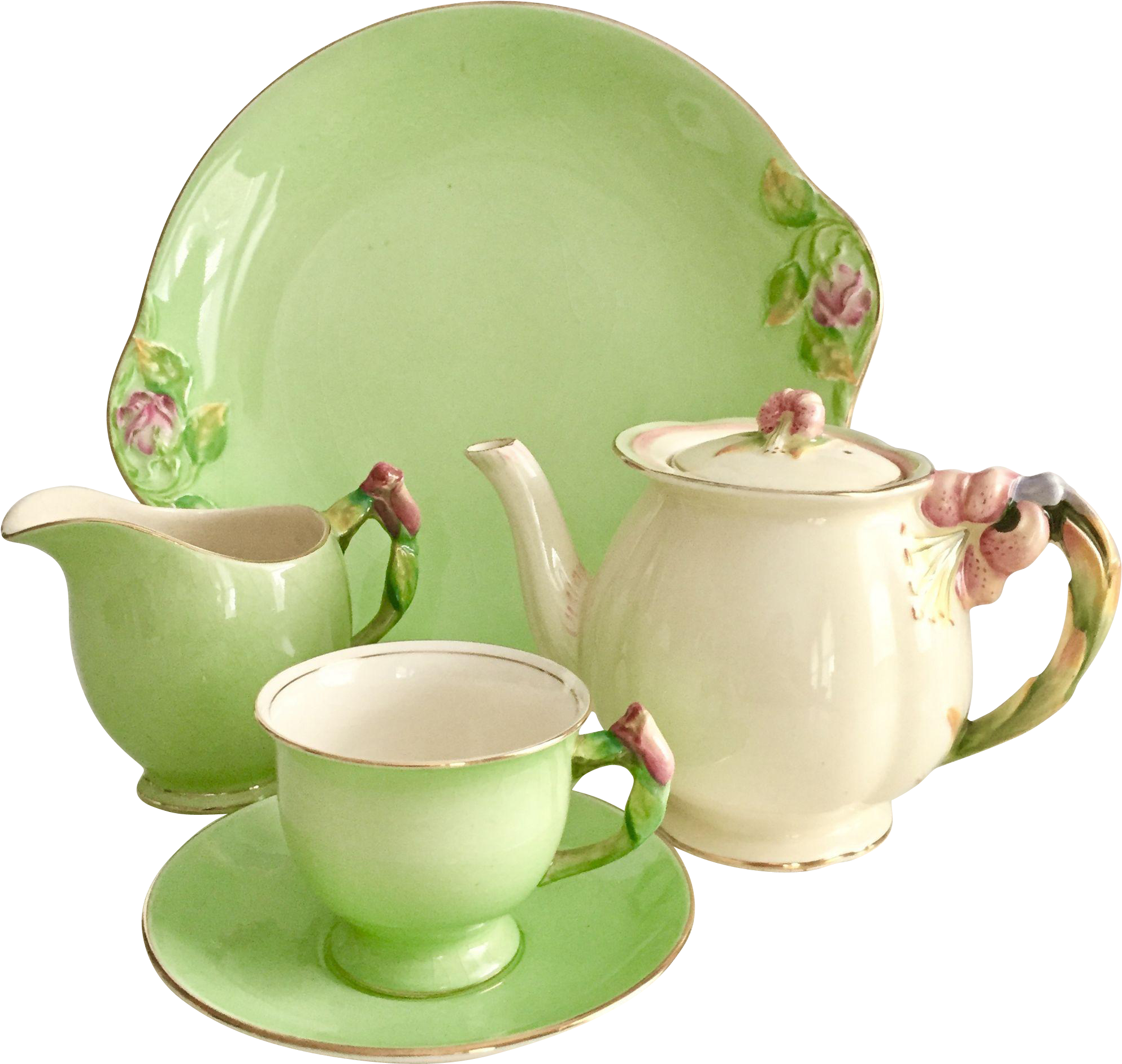Grimwades Royal Winton Tea For One Set, Rosebud And - Porcelain (1985x1985)