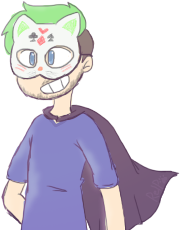 Jack The Magnificent - Child Jacksepticeye Fan Art (500x500)