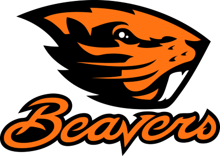 Oregon State Beavers Clipart - Oregon State Beavers Vector (450x319)