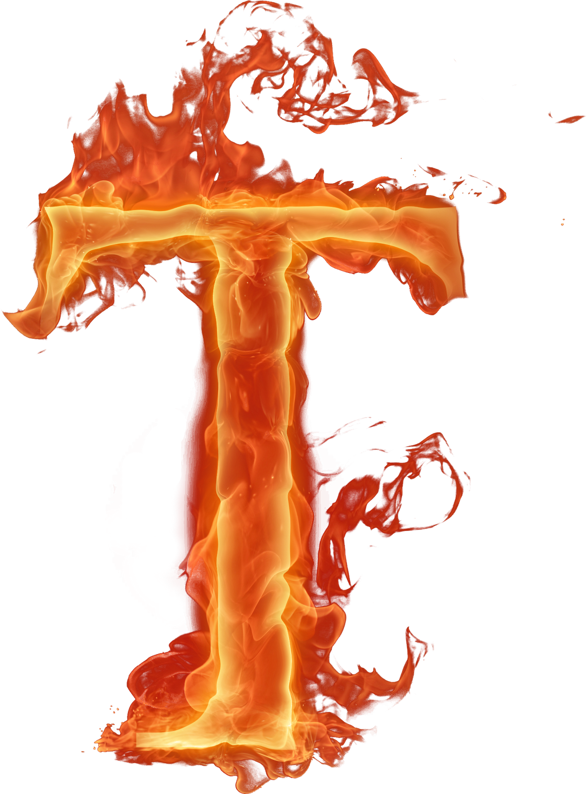 Letras Em Png Efeito Fogo - Letras Fogo (1184x1600)