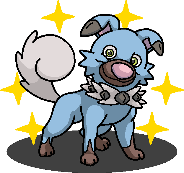 Shiny Rockruff Bolt By Shawarmachine - Shiny Rockruff (700x700)