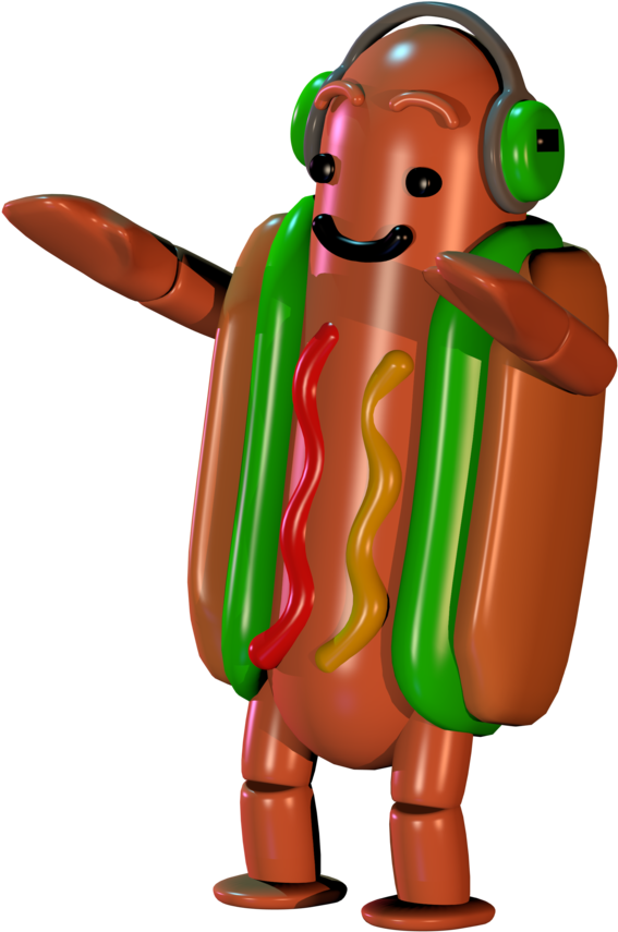 Hot Dog 1111 By Endyarts - Hot Dog (670x1191)